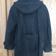 GU ダッフルコート　チャコールグレーの画像