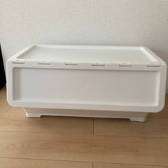 カインズ　インテリアキャリコ L シンプルホワイト