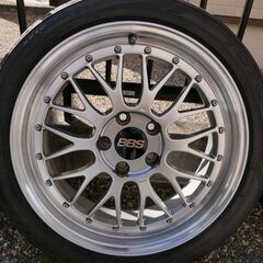 ２本　BBS　LM　095　7.5J　１８　45　５穴114.3...