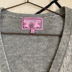 スクールセーター　Ｌグレーの画像
