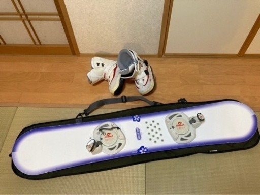 スノーボード　ステップインブーツ　（24.5cm）セット