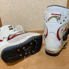 スノーボード　ステップインブーツ　（24.5cm）セットの画像