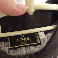 フェンディ  Fendi ズッカ柄　ポロシャツの画像
