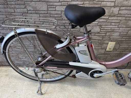 東京23区配達無料　新基準 Panasonic パナソニック ビビライトU 5Ah 電動自転車☆中古☆パナ 39