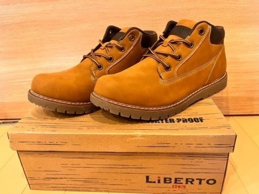 ② 新品未使用　EDWIN エドウィン　LiBERTO ブーツ　25.5cm