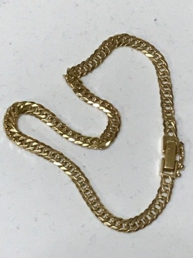 K18 6面ダブル喜平　9.9g