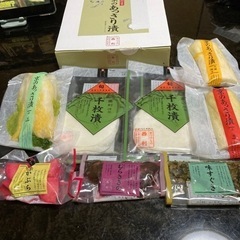 新品　西利漬物８セット