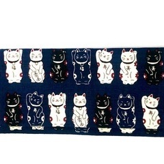招き猫ふくさファスナー付き