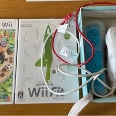 wii コントローラー2セットとゲームソフト4本