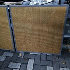 正方形の畳82cm 二枚有ります。一枚300円値下げしました。の画像