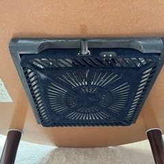 お取引中　円形コタツ　木目　布団付きの画像