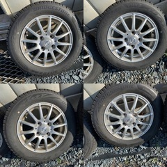 ブリヂストン155/65R13VRX2 アルミホイールセット