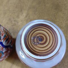 赤絵　夫婦湯呑の画像