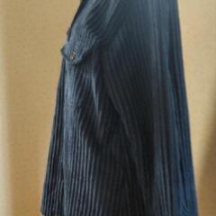 最終値下げ 新品未使用 オーバーサイズジャケット🧥 M ブルー ポケット付 男女兼用 トップス 秋冬用 の画像