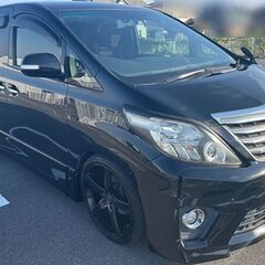 アルファード240S  車検２年付　ツインサンルーフ　車高調　ツライチ　20インチアルミ　etcの画像