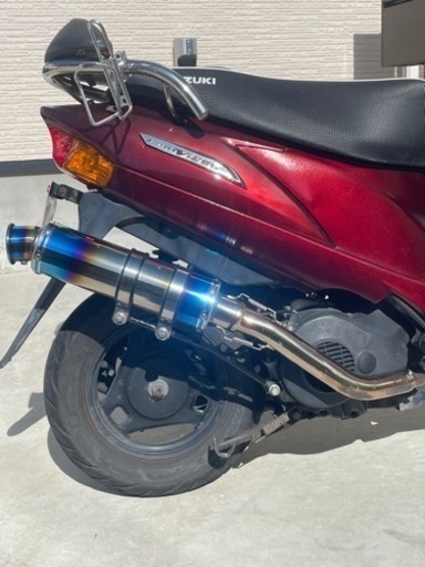 アドレスv125g 社外マフラー（純正マフラーと交換&追金○）