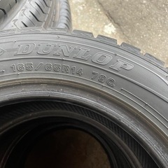 決まりました　ダンロップ　165/65R14 スタッドレス　4本セットの画像