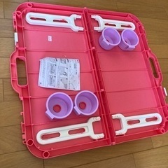 子供用テーブル　折りたたみの画像