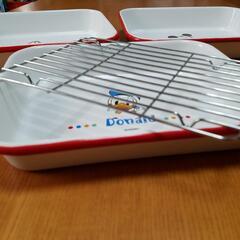 『決まりました』ホーロー　3つセット　ディズニー　中古　美品の画像