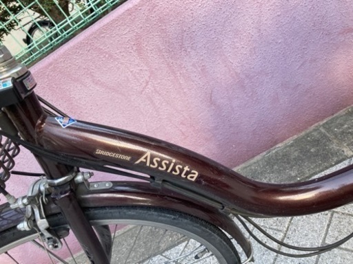 【ジャンク扱い/★早い方優先★】ブリジストン子供乗せ電動自転車