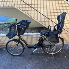 電動自転車　前後子乗せ　26inch バッテリー交換済み