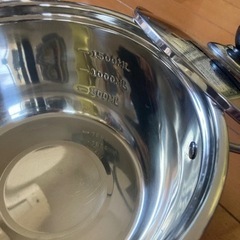 購入したて　一度だけ使用　鍋　美品の画像