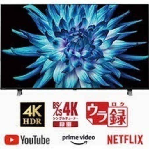 未使用品‼️REGZA  50インチ   保証書在中