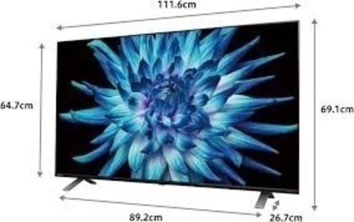 未使用品‼️REGZA  50インチ   保証書在中