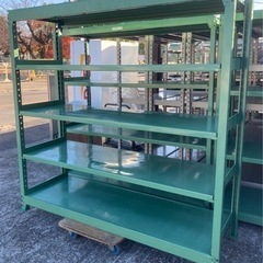 ボルトレス中量ラック 5段 中量棚 スチール棚 中古
