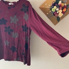 長袖カットソー LLの画像