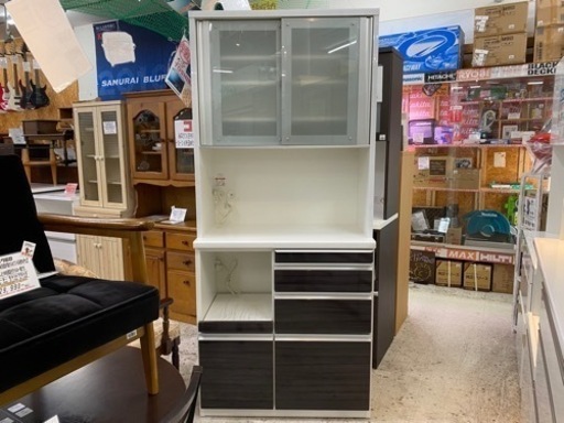 【愛品館 江戸川店】松田家具（MATSUDA）スリムキッチンボード ID:159-018929-007