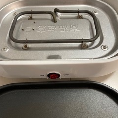 たこ焼き機つきホットプレートの画像