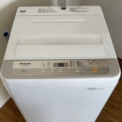 2019年製　パナソニック５Kg洗濯機NA-F50B12の画像