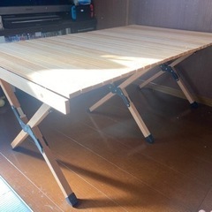 ロールウッドテーブル