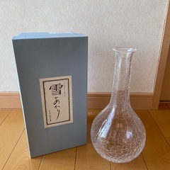 たち吉クラフトガラス、雪あかり、花生の画像