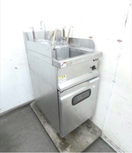 【中古】電気　
ゆで麺機 マルゼン MREF-046 幅400×奥行600×高さ800 三相200V 業務用】