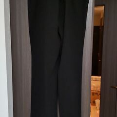 halfmoon 黒パンツ　No.25の画像