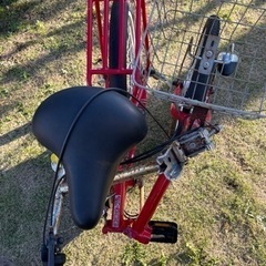 （取引中）20インチ折り畳み自転車　3段変速　空気入れ付の画像