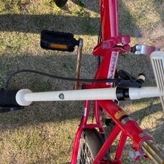（取引中）20インチ折り畳み自転車　3段変速　空気入れ付の画像