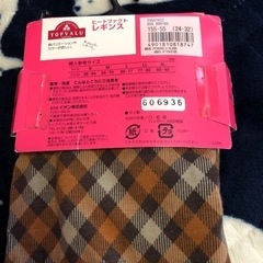 ヒートファクト　チェック柄レギンスの画像