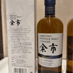 値下げしました！余市シングルモルトグランデ　宮城峡シングルモルトグランデ　2本セットの画像