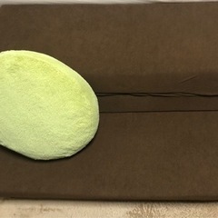 【お引き渡し先確定しました】2人がけ　ソファーベッド　ローソファーの画像