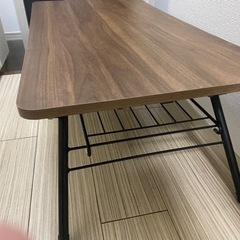 折りたたみ式ローテーブルの画像