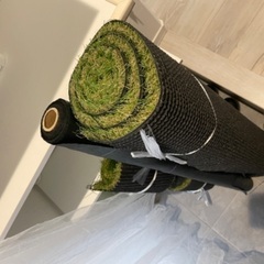 人工芝　防草シート