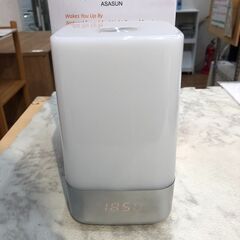 目覚まし時計 光目覚まし時計 UENO-mono ASASUN UM-0002 リチウムイオン電池 長さ9cm 店頭販売 南区花畑 【安心の3ヶ月保証】の画像