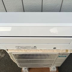 美品■2022年製 富士通 エアコン 6畳用 AS-C221L-W①■FUJITSU ノクリア 2.2kw 単相100V 新冷媒R32