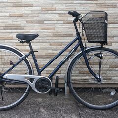 中古自転車 6段変速 27インチ （LEDオートライト） 軽整備...
