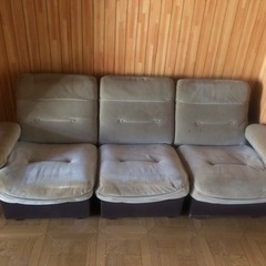 ビンテージ オールド カリモク  ソファー セット 引き取りor...