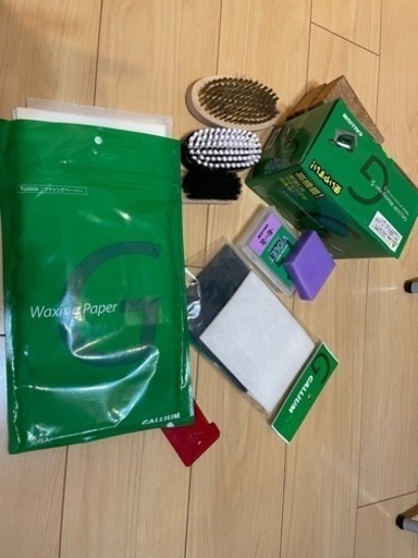 ガリウムGALLIUM スキースノボー　ワックスWaxセット