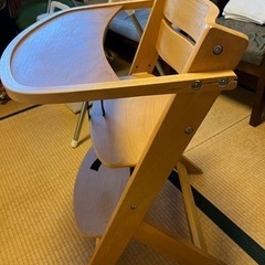 ベビーチェアお譲りします。※一部ひび割れ